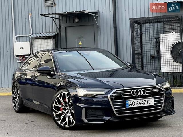 Синий Ауди А6, объемом двигателя 3 л и пробегом 70 тыс. км за 42499 $, фото 1 на Automoto.ua