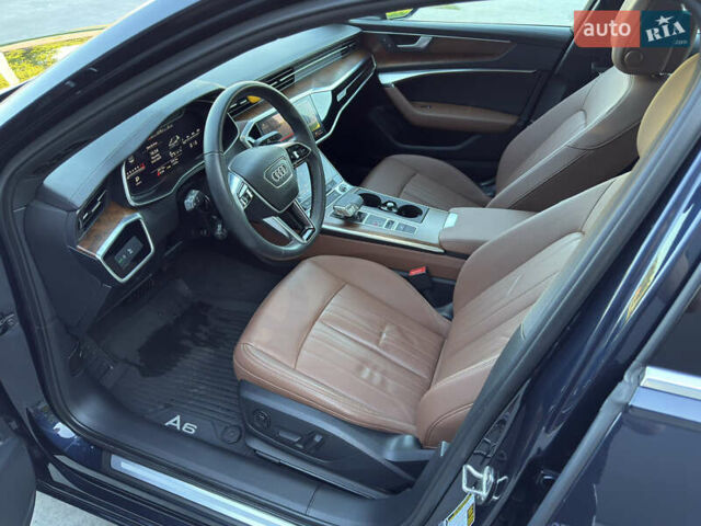 Ауди А6 2023 в Борисполе на Automoto.ua Синий Ауди А6, объемом двигателя 1.98 л и пробегом 29 тыс. км за 41999 $, фото 14 на Automoto.ua