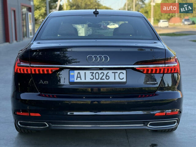 Ауди А6 2023 в Борисполе на Automoto.ua Синий Ауди А6, объемом двигателя 1.98 л и пробегом 29 тыс. км за 41999 $, фото 9 на Automoto.ua