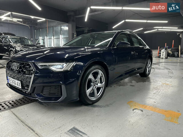 Ауді А6 2024 у Дніпро (Дніпропетровську) на Automoto.ua Синій Ауді А6, об'ємом двигуна 1.98 л та пробігом 8 тис. км за 43000 $, фото 3 на Automoto.ua