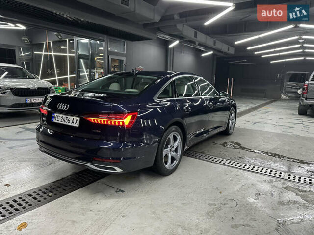Ауді А6 2024 у Дніпро (Дніпропетровську) на Automoto.ua Синій Ауді А6, об'ємом двигуна 1.98 л та пробігом 8 тис. км за 43000 $, фото 5 на Automoto.ua