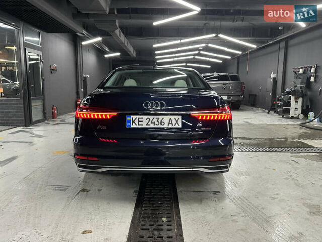 Ауді А6 2024 у Дніпро (Дніпропетровську) на Automoto.ua Синій Ауді А6, об'ємом двигуна 1.98 л та пробігом 8 тис. км за 43000 $, фото 6 на Automoto.ua