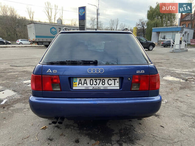 Синий Ауди А6, объемом двигателя 2.8 л и пробегом 239 тыс. км за 6000 $, фото 5 на Automoto.ua