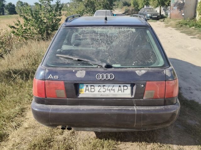 Синий Ауди А6, объемом двигателя 2.4 л и пробегом 250 тыс. км за 1250 $, фото 1 на Automoto.ua