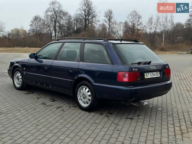 Синий Ауди А6, объемом двигателя 2 л и пробегом 450 тыс. км за 1850 $, фото 4 на Automoto.ua