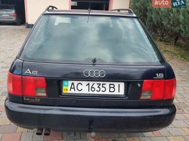 Синий Ауди А6, объемом двигателя 1.8 л и пробегом 345 тыс. км за 2500 $, фото 2 на Automoto.ua