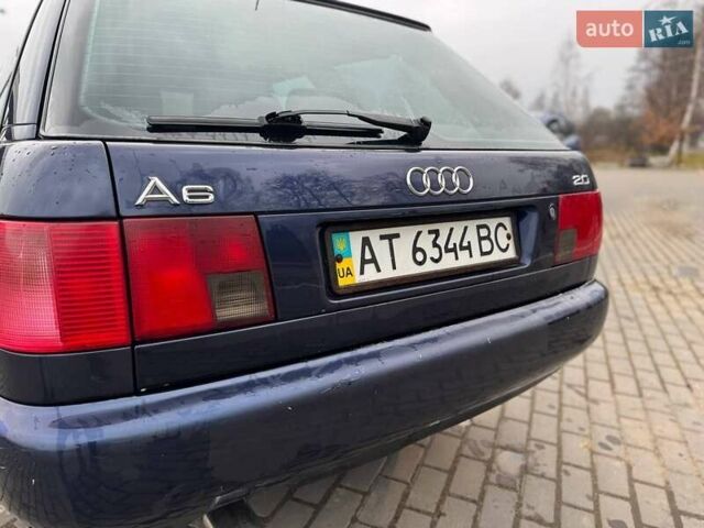 Синий Ауди А6, объемом двигателя 2 л и пробегом 450 тыс. км за 1850 $, фото 6 на Automoto.ua