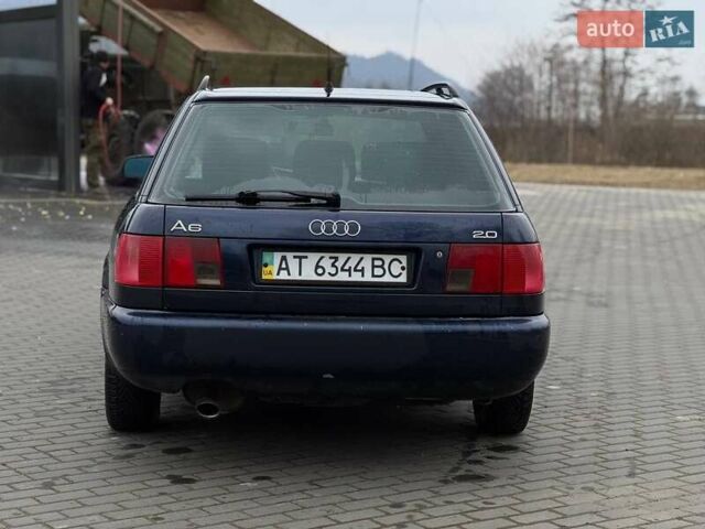 Синий Ауди А6, объемом двигателя 2 л и пробегом 450 тыс. км за 1850 $, фото 14 на Automoto.ua