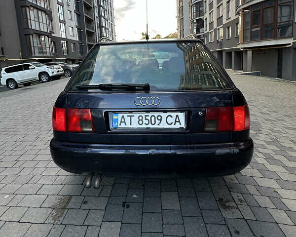 Синий Ауди А6, объемом двигателя 2.5 л и пробегом 352 тыс. км за 3500 $, фото 1 на Automoto.ua