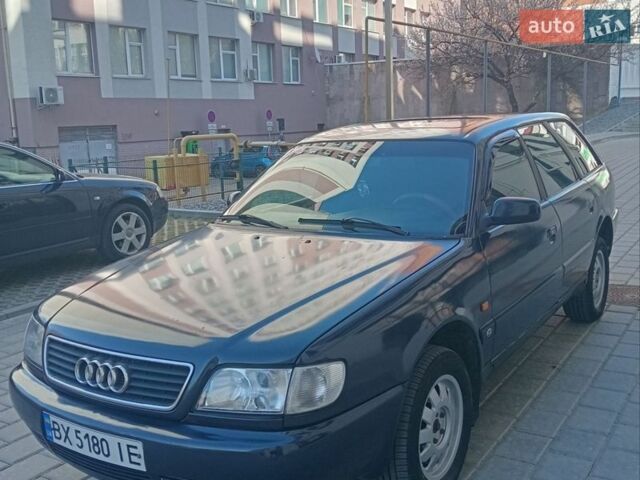 Синий Ауди А6, объемом двигателя 2 л и пробегом 396 тыс. км за 2300 $, фото 1 на Automoto.ua