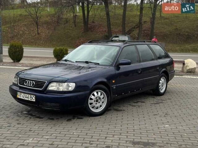 Синий Ауди А6, объемом двигателя 2 л и пробегом 450 тыс. км за 1850 $, фото 1 на Automoto.ua