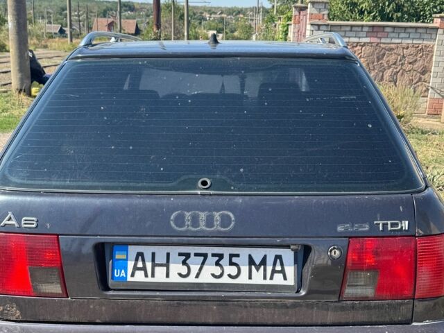 Синий Ауди А6, объемом двигателя 2.5 л и пробегом 450 тыс. км за 1819 $, фото 4 на Automoto.ua
