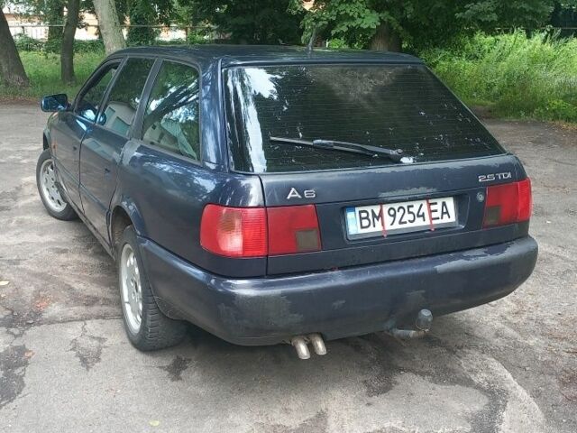 Синий Ауди А6, объемом двигателя 2.5 л и пробегом 563 тыс. км за 2800 $, фото 8 на Automoto.ua