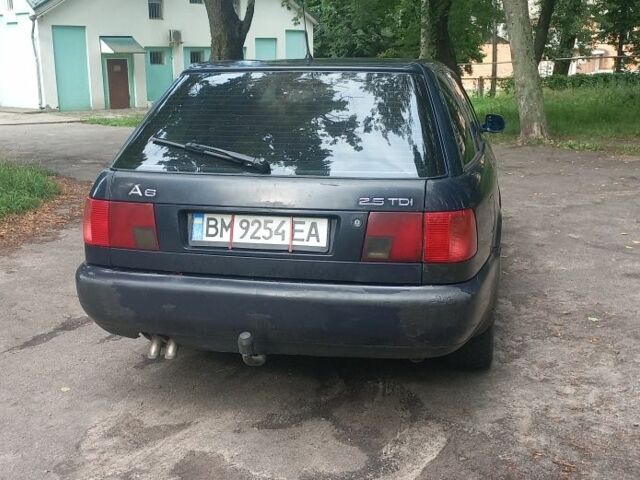Синий Ауди А6, объемом двигателя 2.5 л и пробегом 563 тыс. км за 2800 $, фото 6 на Automoto.ua