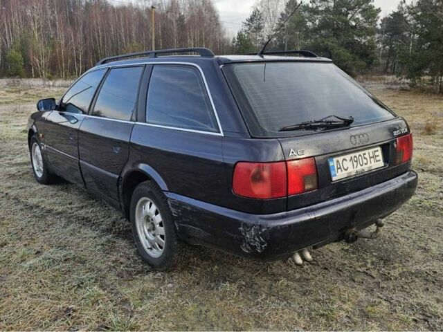 Синий Ауди А6, объемом двигателя 2.5 л и пробегом 555 тыс. км за 2850 $, фото 4 на Automoto.ua