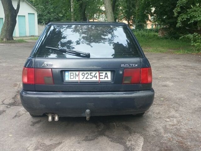 Синий Ауди А6, объемом двигателя 2.5 л и пробегом 563 тыс. км за 2800 $, фото 7 на Automoto.ua