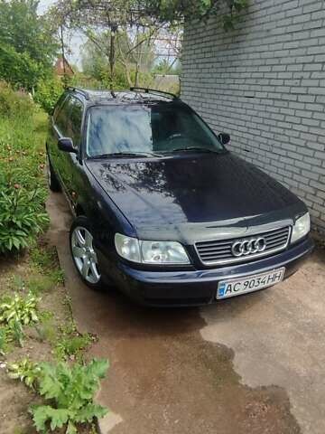 Синий Ауди А6, объемом двигателя 2.6 л и пробегом 352 тыс. км за 3790 $, фото 1 на Automoto.ua