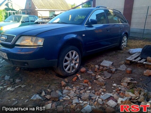 Синий Ауди А6, объемом двигателя 2.5 л и пробегом 420 тыс. км за 2550 $, фото 7 на Automoto.ua