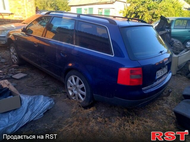 Синий Ауди А6, объемом двигателя 2.5 л и пробегом 420 тыс. км за 2550 $, фото 2 на Automoto.ua