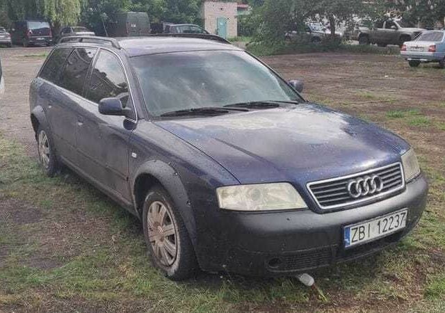 Синий Ауди А6, объемом двигателя 2.5 л и пробегом 300 тыс. км за 3000 $, фото 2 на Automoto.ua