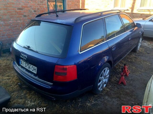 Синий Ауди А6, объемом двигателя 2.5 л и пробегом 420 тыс. км за 2550 $, фото 1 на Automoto.ua