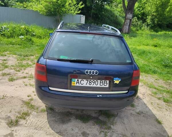 Синий Ауди А6, объемом двигателя 2.4 л и пробегом 300 тыс. км за 2800 $, фото 3 на Automoto.ua