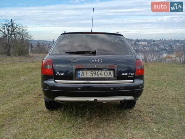 Синий Ауди А6, объемом двигателя 2.5 л и пробегом 252 тыс. км за 3850 $, фото 7 на Automoto.ua