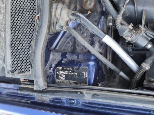 Синий Ауди А6, объемом двигателя 2.8 л и пробегом 310 тыс. км за 3300 $, фото 7 на Automoto.ua