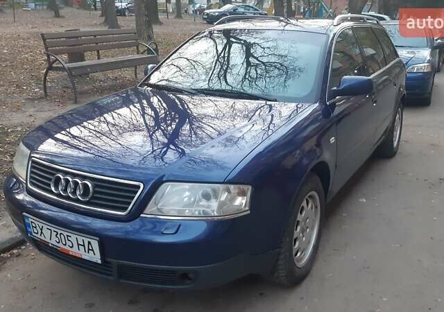 Синій Ауді А6, об'ємом двигуна 2.77 л та пробігом 315 тис. км за 5500 $, фото 1 на Automoto.ua