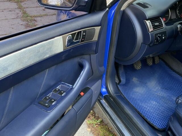 Синий Ауди А6, объемом двигателя 2.5 л и пробегом 406 тыс. км за 4000 $, фото 4 на Automoto.ua