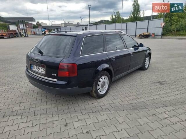 Синий Ауди А6, объемом двигателя 2.4 л и пробегом 388 тыс. км за 4250 $, фото 12 на Automoto.ua