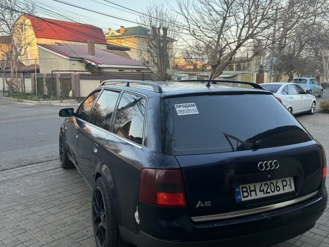 Синий Ауди А6, объемом двигателя 2.5 л и пробегом 223 тыс. км за 4200 $, фото 1 на Automoto.ua