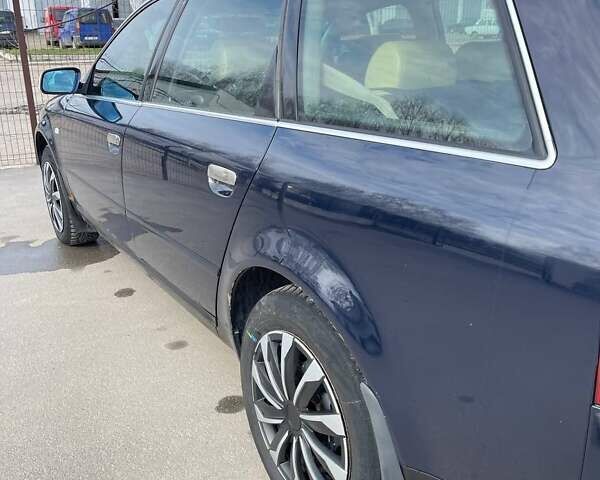 Синий Ауди А6, объемом двигателя 2.5 л и пробегом 443 тыс. км за 4200 $, фото 1 на Automoto.ua