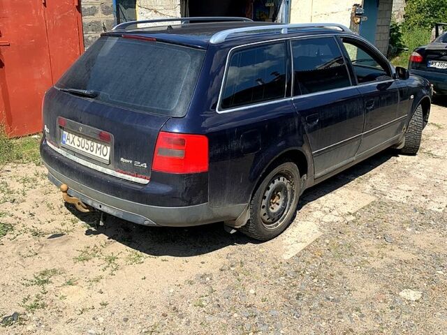Синий Ауди А6, объемом двигателя 2.4 л и пробегом 390 тыс. км за 2700 $, фото 3 на Automoto.ua