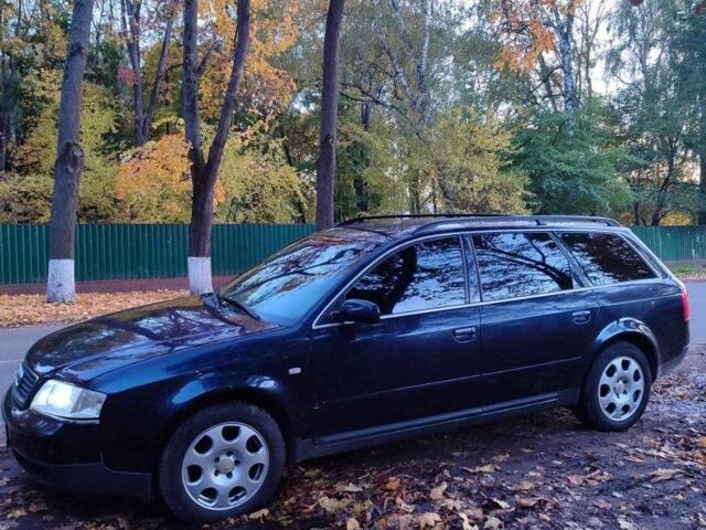 Синий Ауди А6, объемом двигателя 2.5 л и пробегом 348 тыс. км за 3700 $, фото 2 на Automoto.ua