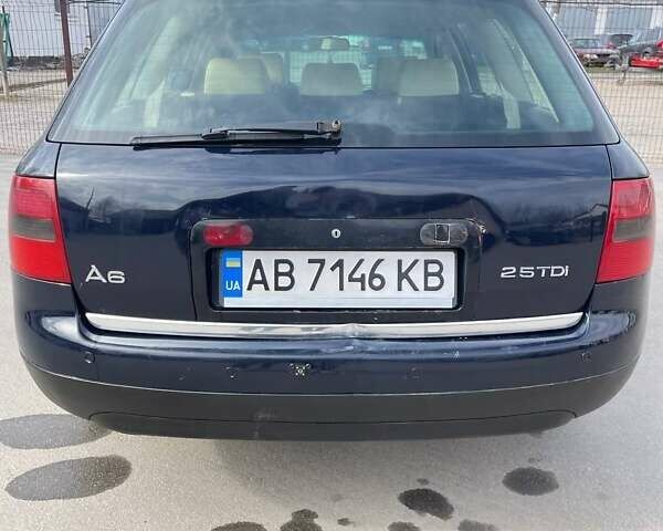 Синий Ауди А6, объемом двигателя 2.5 л и пробегом 443 тыс. км за 4200 $, фото 13 на Automoto.ua