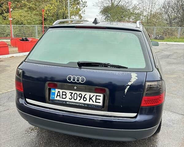 Синий Ауди А6, объемом двигателя 2.5 л и пробегом 315 тыс. км за 4350 $, фото 4 на Automoto.ua