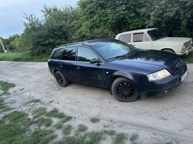 Синий Ауди А6, объемом двигателя 2.5 л и пробегом 415 тыс. км за 2200 $, фото 5 на Automoto.ua