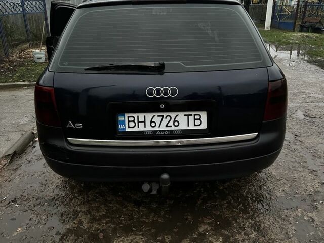Синий Ауди А6, объемом двигателя 2.5 л и пробегом 281 тыс. км за 4500 $, фото 2 на Automoto.ua