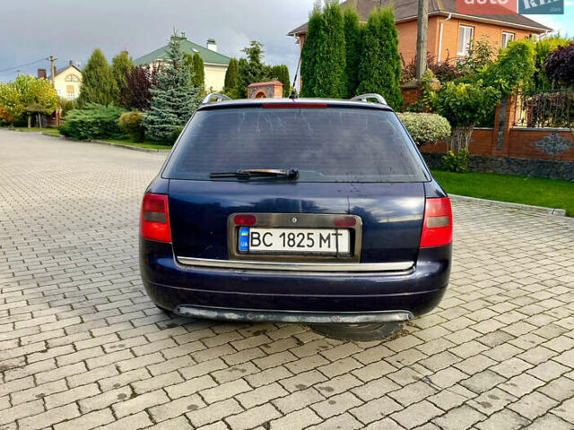 Синий Ауди А6, объемом двигателя 2.5 л и пробегом 330 тыс. км за 3800 $, фото 3 на Automoto.ua