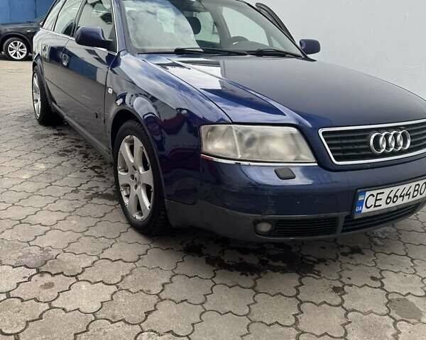 Синий Ауди А6, объемом двигателя 2.5 л и пробегом 325 тыс. км за 4800 $, фото 2 на Automoto.ua