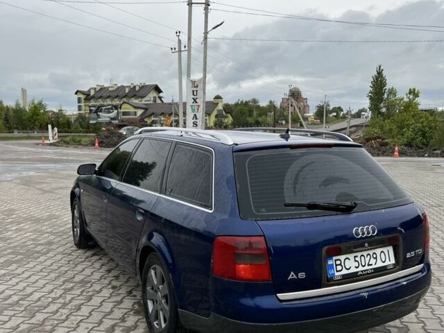 Синий Ауди А6, объемом двигателя 2.5 л и пробегом 435 тыс. км за 3500 $, фото 3 на Automoto.ua