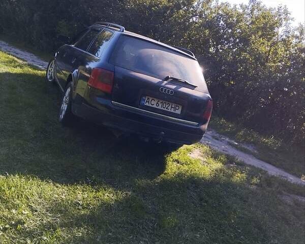 Синий Ауди А6, объемом двигателя 2.5 л и пробегом 355 тыс. км за 4000 $, фото 6 на Automoto.ua