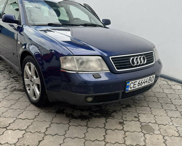 Синий Ауди А6, объемом двигателя 2.5 л и пробегом 455 тыс. км за 3900 $, фото 12 на Automoto.ua