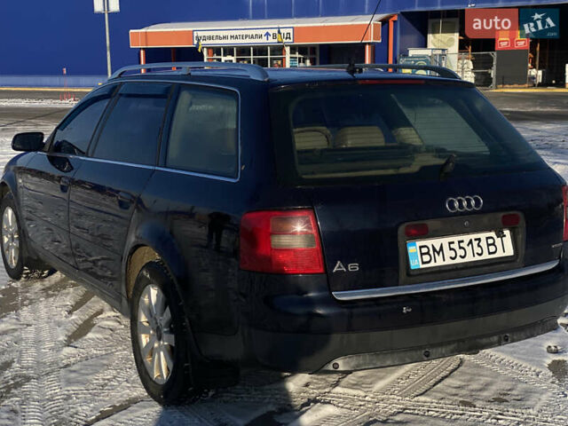 Синий Ауди А6, объемом двигателя 2.46 л и пробегом 312 тыс. км за 3200 $, фото 4 на Automoto.ua