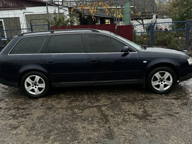 Синий Ауди А6, объемом двигателя 2.5 л и пробегом 281 тыс. км за 4500 $, фото 1 на Automoto.ua