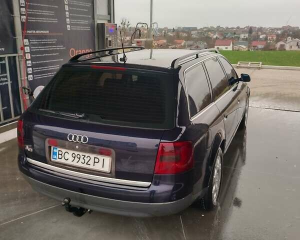 Синий Ауди А6, объемом двигателя 2.5 л и пробегом 410 тыс. км за 3700 $, фото 3 на Automoto.ua