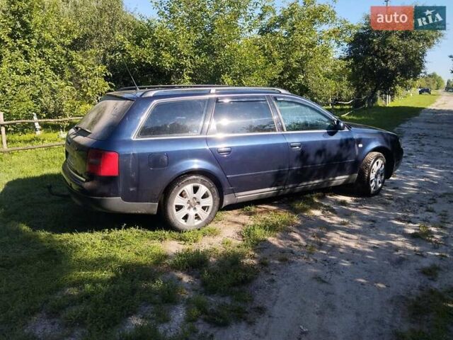 Синий Ауди А6, объемом двигателя 2.5 л и пробегом 355 тыс. км за 4000 $, фото 7 на Automoto.ua