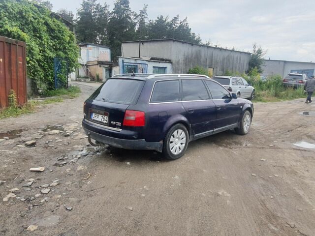 Синий Ауди А6, объемом двигателя 2.5 л и пробегом 400 тыс. км за 1850 $, фото 2 на Automoto.ua