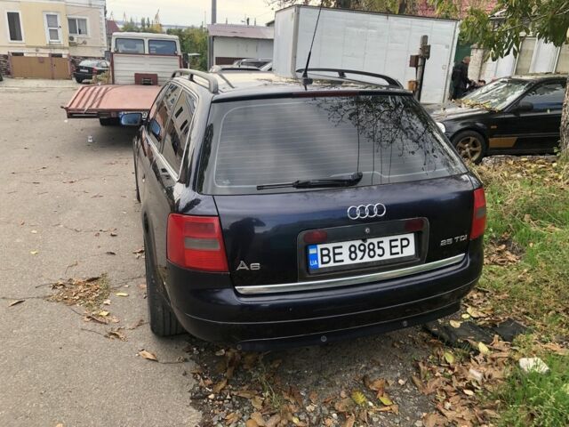 Синий Ауди А6, объемом двигателя 2.5 л и пробегом 477 тыс. км за 4000 $, фото 2 на Automoto.ua